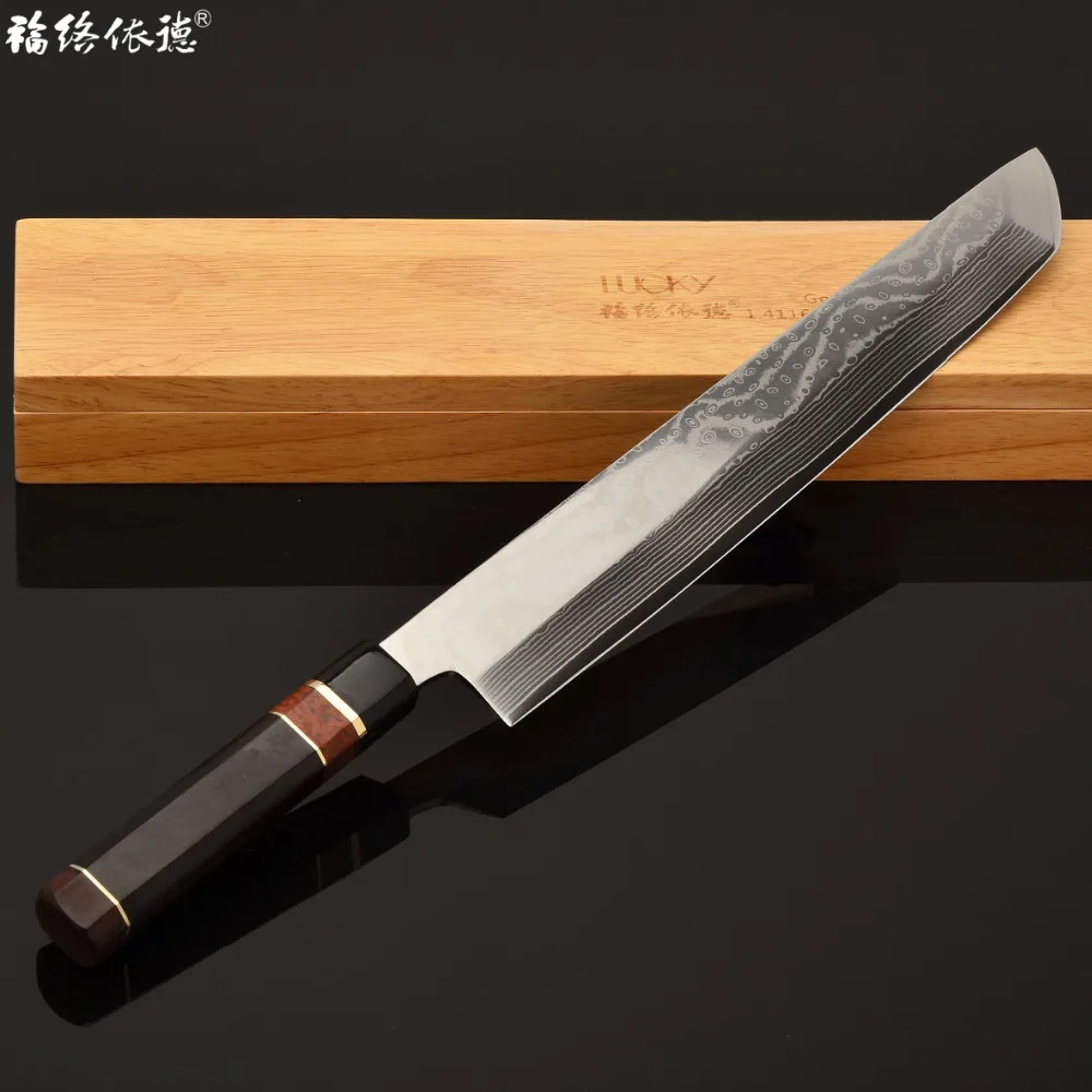 Kiritsuke нож 30 см, японский дамасский нож VG10, стальные японские суши, сашими, лосося, филе рыбы, шеф-повар, кухонный нож 4,2 W
Kiritsuke нож 30 см, японский дамасский нож VG10, стальные японские суши, сашими, лосося, филе рыбы, шеф-повар, кухонный нож 4,2 W