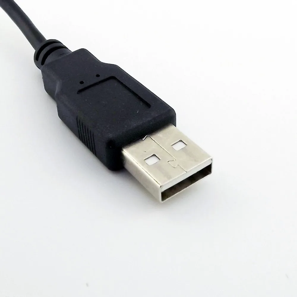 5x USB 2.0 A Male Plug to Type B Female Jack Scanner Printer Extend Converter Adapter Cable Cord Black 15cm | Электроника