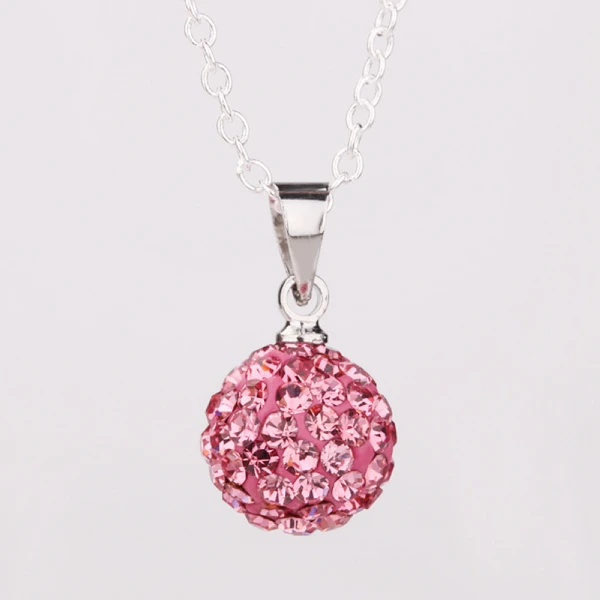 Смешанные цвета! Женское ожерелье из серебра 925 пробы с кристаллами|necklace holder|jewelry