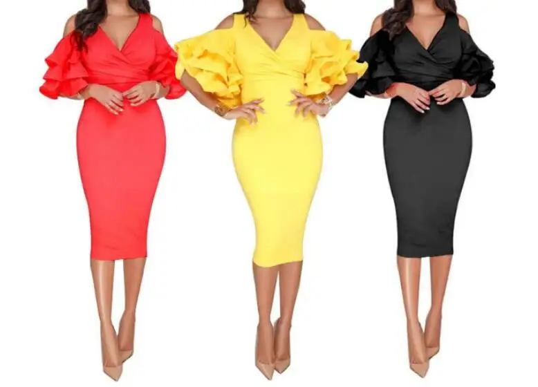 New Summer 2022 Women Dress Summer Vestidos Sexy Fashion Party Dresses Yellow Red Ruffles Butterfly Short Sleeve Midi Dress
New Summer 2022 Women Dress Summer Vestidos Sexy Fashion Party Dresses Yellow Red Ruffles Butterfly Short Sleeve Midi Dress
