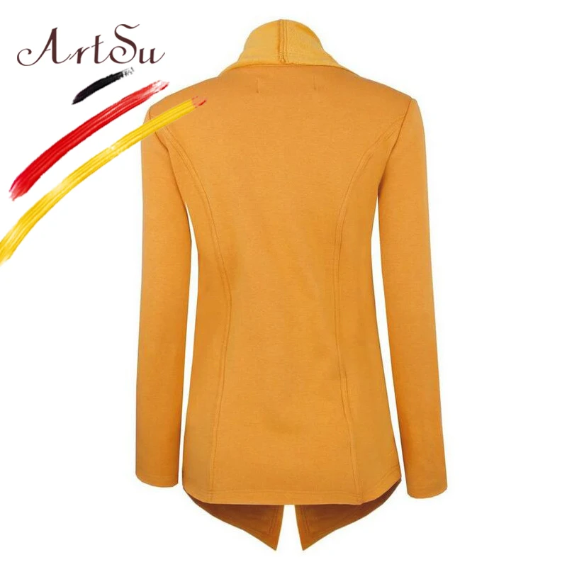 ArtSu 2017 Winter Coat Jacket Women Elegant Ruffles Turn-Down Collar Fleece Coats Pockets Long Sleeve Jacket Outwear ASCO20155
ArtSu 2017 Winter Coat Jacket Women Elegant Ruffles Turn-Down Collar Fleece Coats Pockets Long Sleeve Jacket Outwear ASCO20155