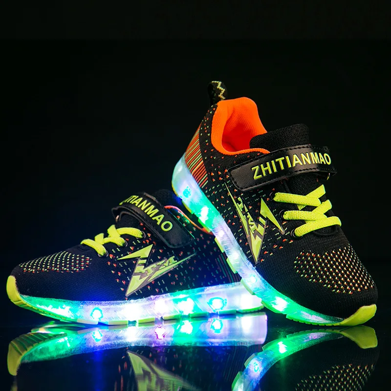 Kids Led Usb Charging Glowing Sneakers Fashion Children Sport Luminous Lighted Boys Girls Shoes Kids Running Shoes Casual Flats
Kids Led Usb Charging Glowing Sneakers Fashion Children Sport Luminous Lighted Boys Girls Shoes Kids Running Shoes Casual Flats