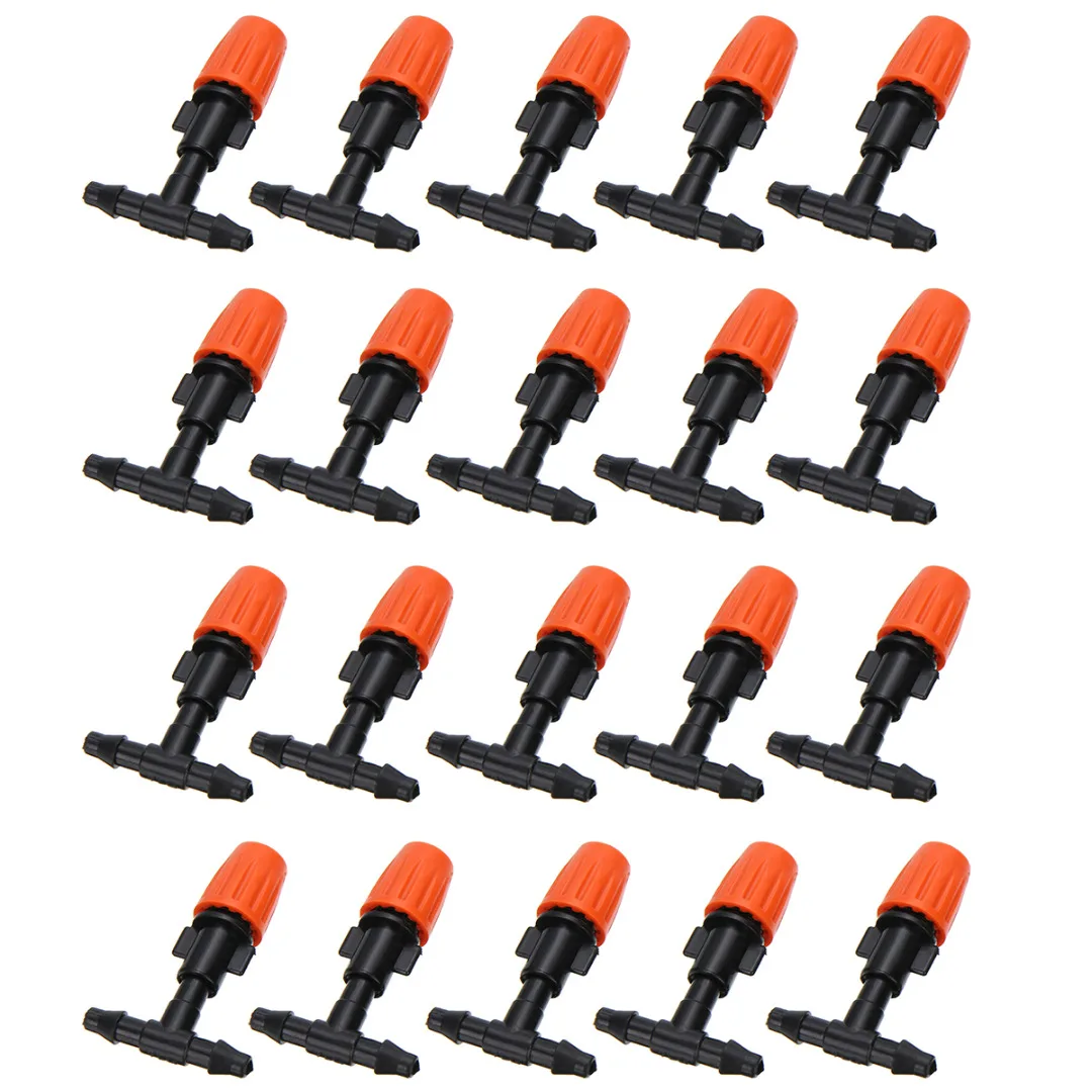20pcs Nozzle Dripper Watering Sprayer Misting Atomizing Sprinkler Garden Drip Irrigation System w/ Hose Tee Connector
20pcs Nozzle Dripper Watering Sprayer Misting Atomizing Sprinkler Garden Drip Irrigation System w/ Hose Tee Connector
