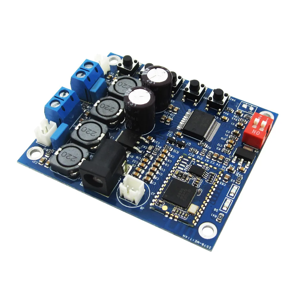 New Arrival Durable Quality Digital Bluetooth CSR4.0 Audio Receiver Amplifier Board Module TDA7492P 25W+25W
New Arrival Durable Quality Digital Bluetooth CSR4.0 Audio Receiver Amplifier Board Module TDA7492P 25W+25W