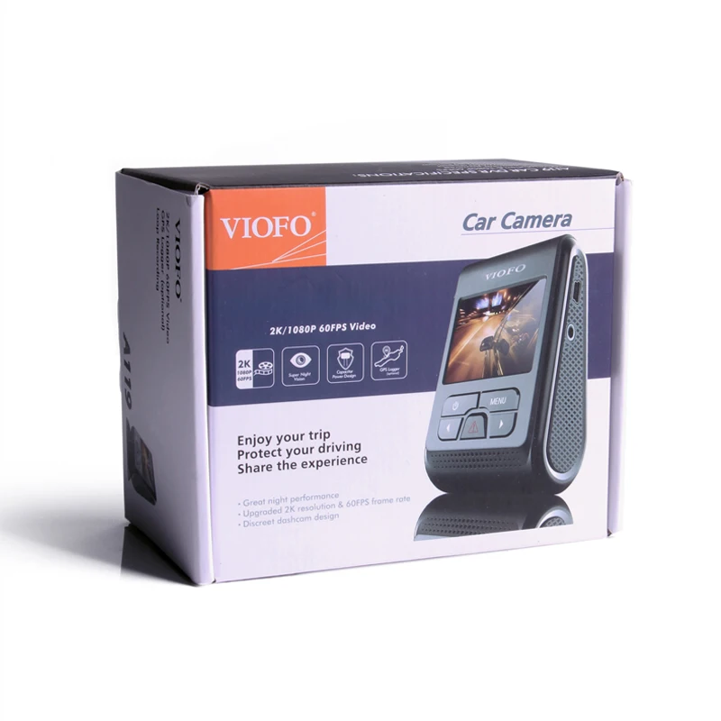 Original VIOFO A119 2.0" LCD Capacitor 2K 1440P Novatek 96660 HD Car Dash Video Recorder DVR Optional GPS CPL Filter
Original VIOFO A119 2.0" LCD Capacitor 2K 1440P Novatek 96660 HD Car Dash Video Recorder DVR Optional GPS CPL Filter