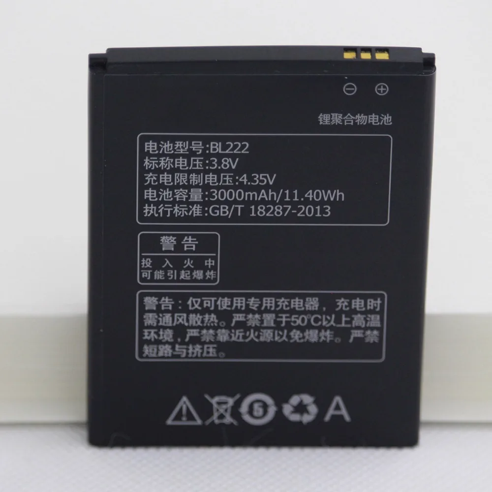 20pcs/lot 3000mAh BL222 New Phone Battery For Lenovo S660 S668T BL 222 Internal Mobile Rechargeable Replacment Battery
20pcs/lot 3000mAh BL222 New Phone Battery For Lenovo S660 S668T BL 222 Internal Mobile Rechargeable Replacment Battery