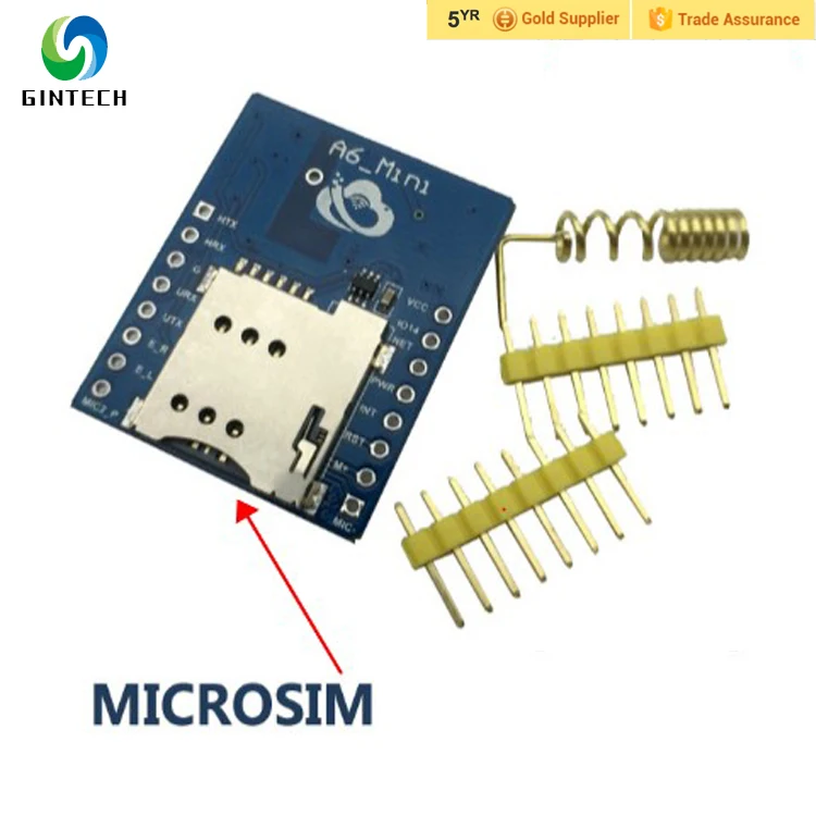 Melochi GA6 mini GPRS/GSM модуль A6 SMS/Голосовая плата разработки|Запасные части| |