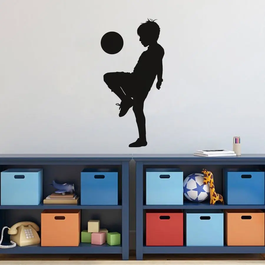 Play Soccer Vinyl Wall Stickers Hot Selling Outside Sport Wall Decal DIY Removable Waterproof Wall Sticker For Kids Room SA045B
Play Soccer Vinyl Wall Stickers Hot Selling Outside Sport Wall Decal DIY Removable Waterproof Wall Sticker For Kids Room SA045B