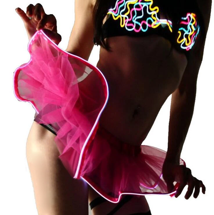 LED Pettiskirt TUTU Skirt Colorful Luminous Carnival Adult Female Sexy Performance Mini Skirt Apparel Fast Shipping T1156
LED Pettiskirt TUTU Skirt Colorful Luminous Carnival Adult Female Sexy Performance Mini Skirt Apparel Fast Shipping T1156