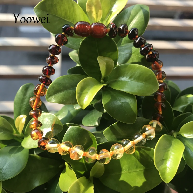 Yoowei Baby Teething Amber Bracelet/Necklace 12 Style Women Boys Girl Gift Natural Baltic Amber Jewelry Wholesale Size 14cm-50cm
Yoowei Baby Teething Amber Bracelet/Necklace 12 Style Women Boys Girl Gift Natural Baltic Amber Jewelry Wholesale Size 14cm-50cm