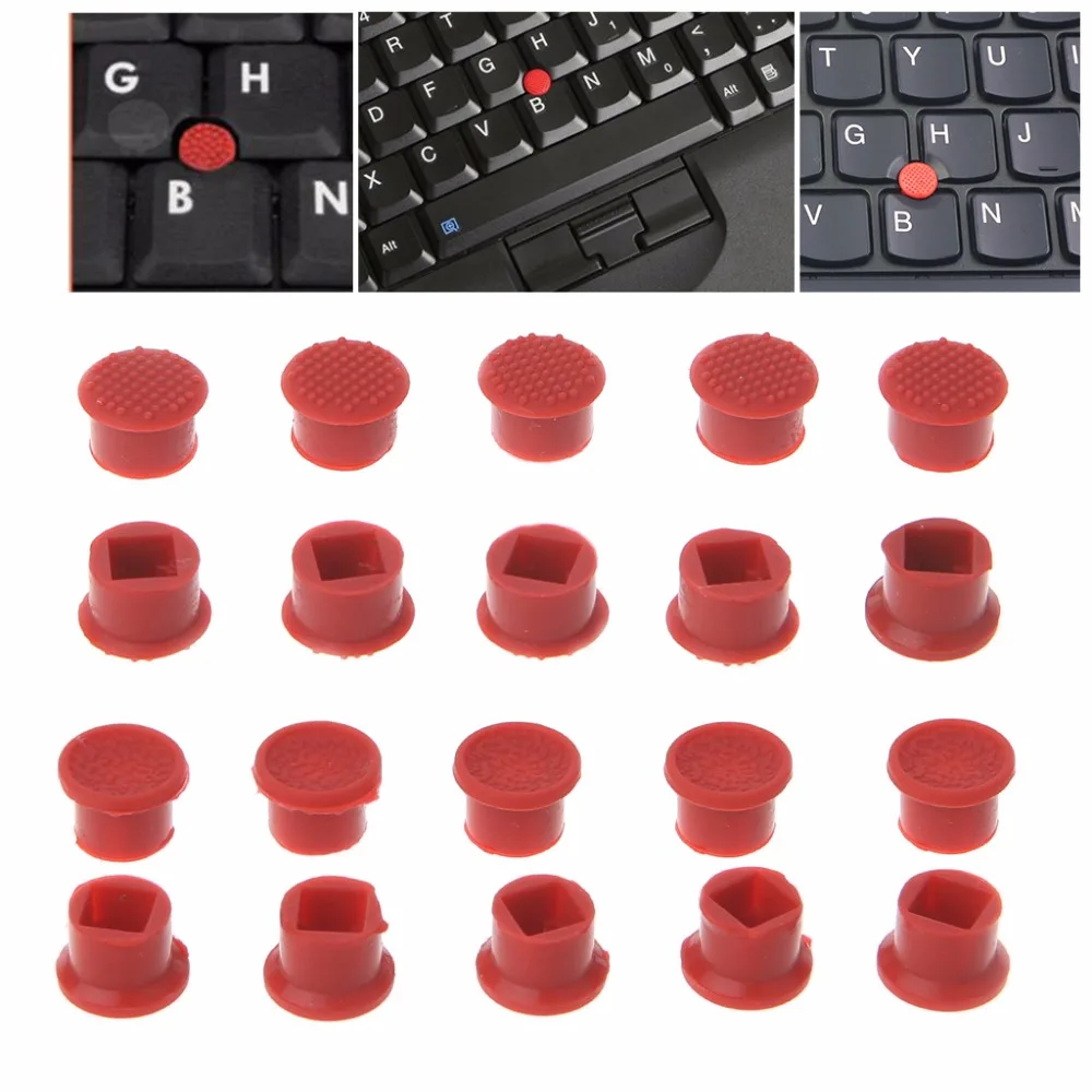 10 шт. красных колпачков для ноутбука Lenovo IBM Thinkpad Mouse TrackPoint Cap # c26|Клавиатуры| |