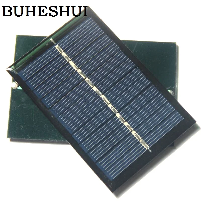 BUHESHUI Polycrystalline 0.6W 6V Mini Solar Panel DIY Solar Charger For 3.7V Battery Light Education 93*53mm Wholesale 500pcs
BUHESHUI Polycrystalline 0.6W 6V Mini Solar Panel DIY Solar Charger For 3.7V Battery Light Education 93*53mm Wholesale 500pcs