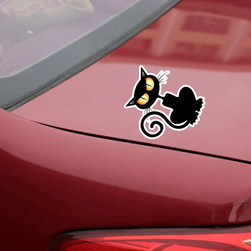 YJZT 13.1CM*14.1CM Stylish Halloween Black Cat Decoration Car Sticker PVC Decal 11-01029
YJZT 13.1CM*14.1CM Stylish Halloween Black Cat Decoration Car Sticker PVC Decal 11-01029