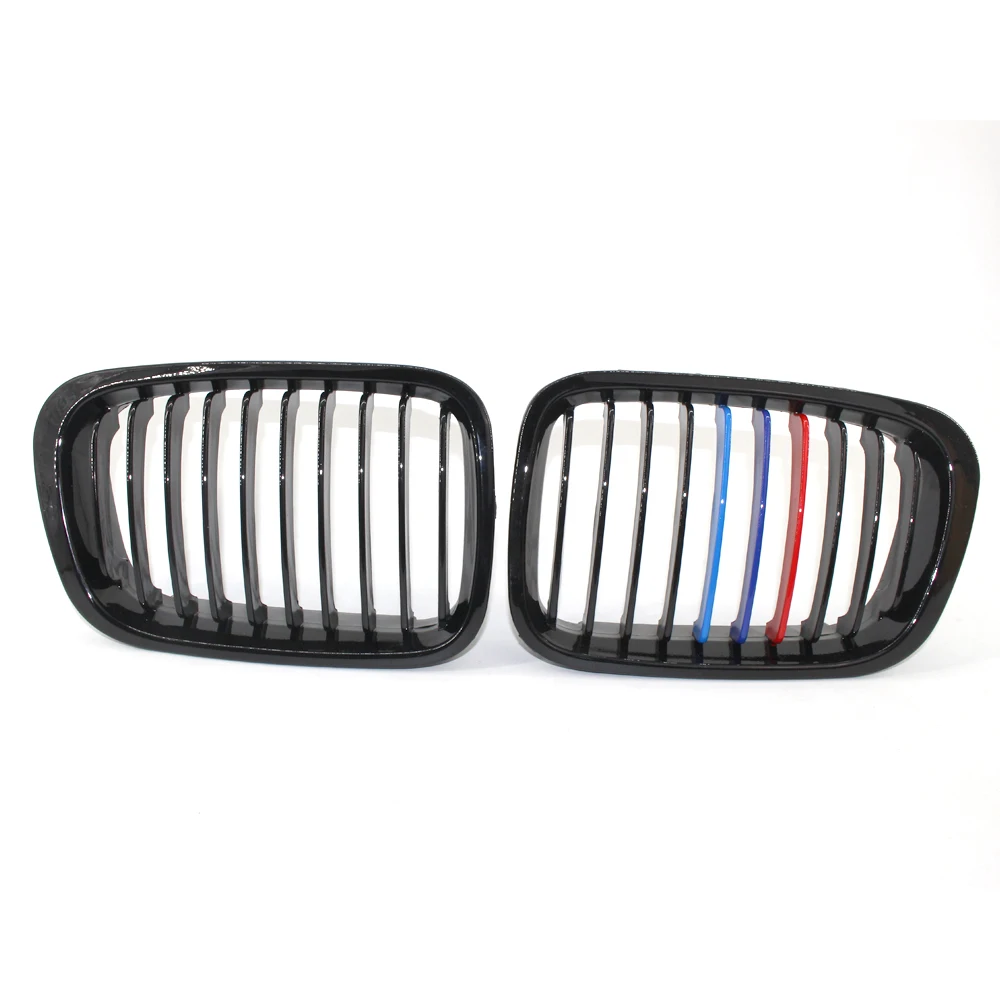 Pair Gloss Black M-Color Grille Kidney Grill Grille fit for BMW E46 3 Series 98-01 4 Door Sedan ABS 320i 323i 325i 328i 330i
Pair Gloss Black M-Color Grille Kidney Grill Grille fit for BMW E46 3 Series 98-01 4 Door Sedan ABS 320i 323i 325i 328i 330i