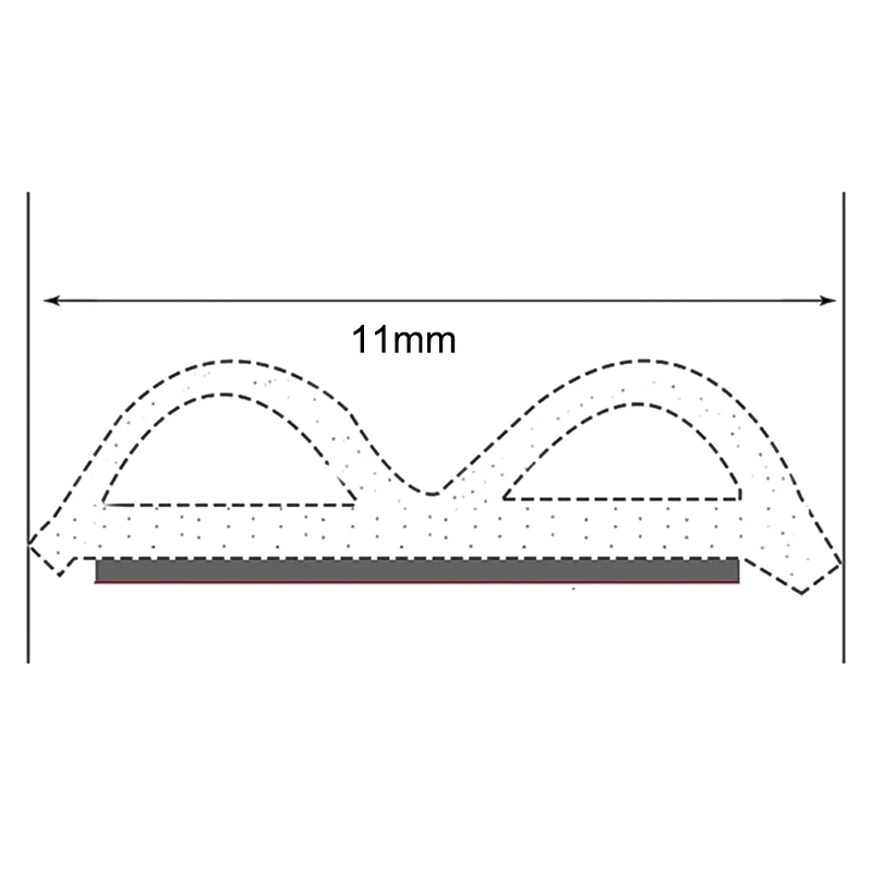 5 Meter Car Silence Scheme Rubber Seal Strip B Shape Soundproof Car Rubber Seal Sound Insulation Self-adhesive Seal Strip
5 Meter Car Silence Scheme Rubber Seal Strip B Shape Soundproof Car Rubber Seal Sound Insulation Self-adhesive Seal Strip