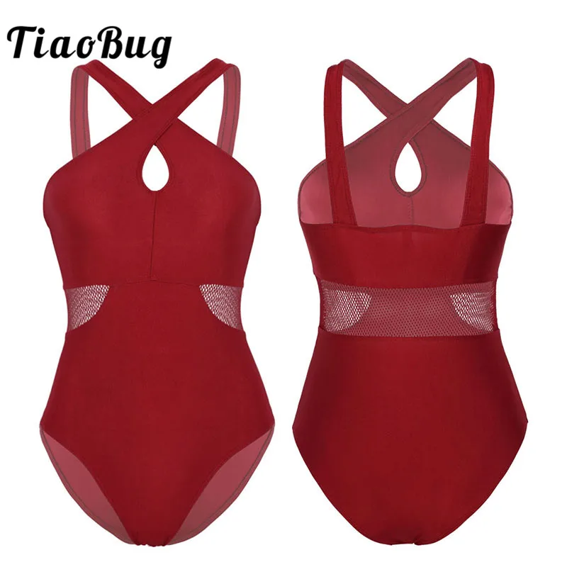 TiaoBug Adult Polyester Fishnet Splice High Cut Sexy Bodysuit Women Ballet Dance Costume Gymnastics Leotard Stretchy Dancewear
TiaoBug Adult Polyester Fishnet Splice High Cut Sexy Bodysuit Women Ballet Dance Costume Gymnastics Leotard Stretchy Dancewear