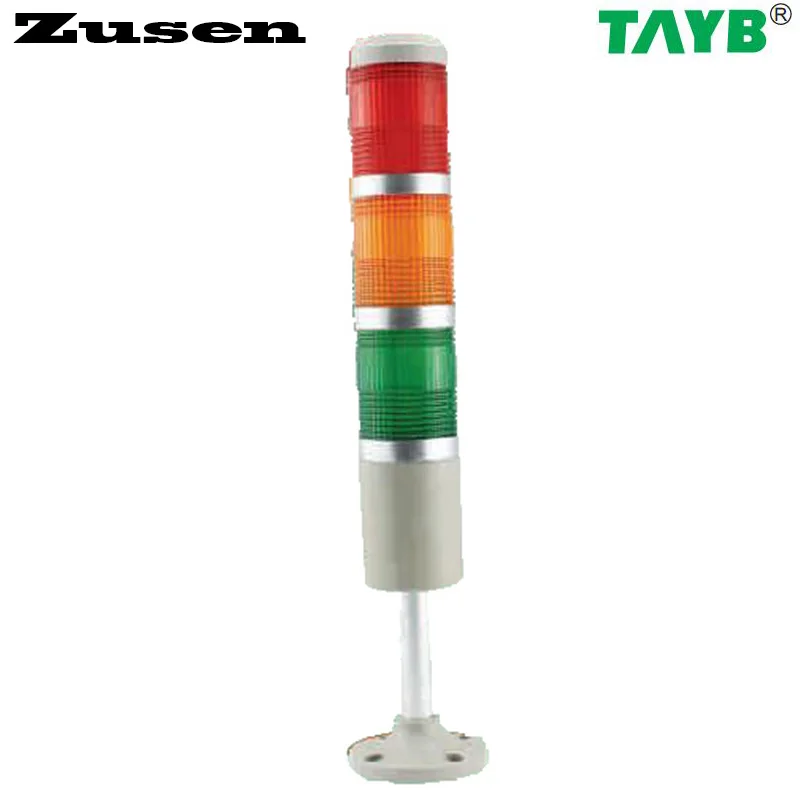 Zusen TB50-3W-D 12V 24V 110V 220V red yellow and green color flashes led 50mm signal tower light three layer
Zusen TB50-3W-D 12V 24V 110V 220V red yellow and green color flashes led 50mm signal tower light three layer