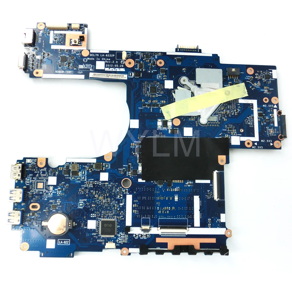 K75VJ QCL70 LA-8222P GT635M 2 Гб N13P-GLR-A1 Материнская плата Asus K75V K75VM R700VJ ноутбука 100%