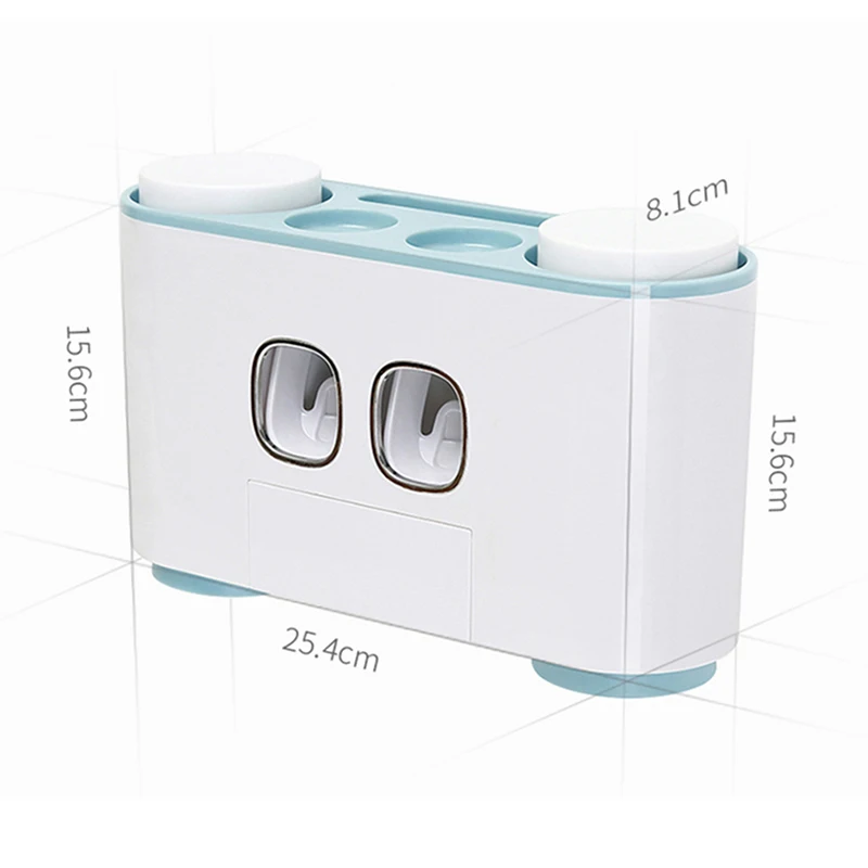 Automatic Squeezing Toothpaste Dispenser Tooth brush Holder Toothbrush case Storage Wall mount Rack Bathroom Accessories Set
Automatic Squeezing Toothpaste Dispenser Tooth brush Holder Toothbrush case Storage Wall mount Rack Bathroom Accessories Set
