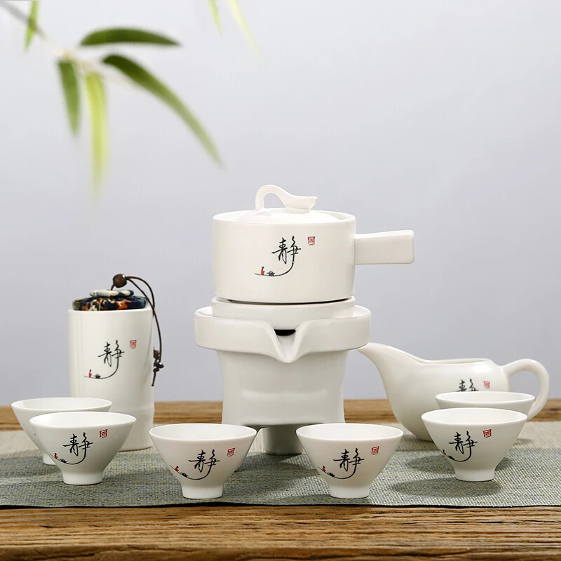 Kungfu Teaware Semi-automatic Lazy Tea Maker Set Ceramic Teaware Tea Maker Set Kungfu Teapot
Kungfu Teaware Semi-automatic Lazy Tea Maker Set Ceramic Teaware Tea Maker Set Kungfu Teapot