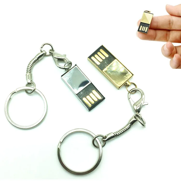 Новый usb флеш накопитель с цепочкой для ключей 64 ГБ 8 16 32 супер мини маленький