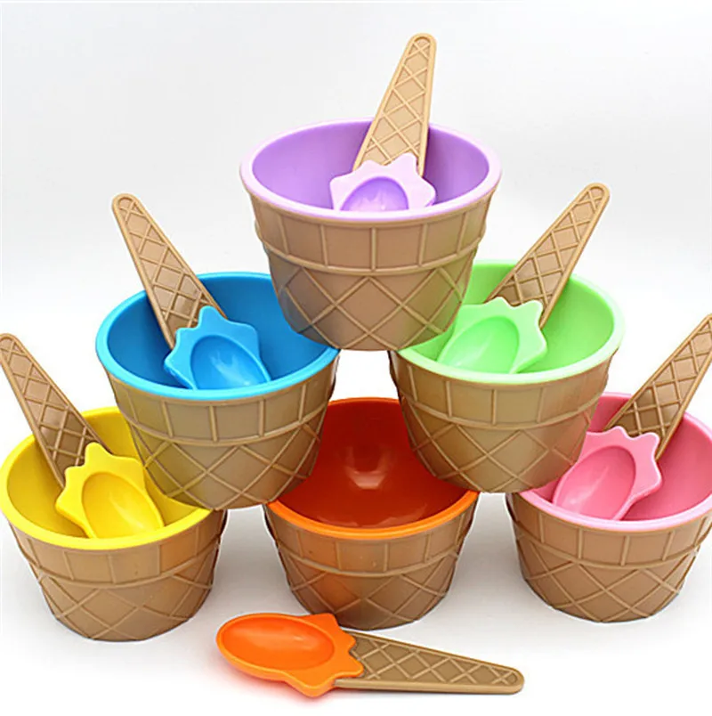1pc Kids Ice Cream Bowls Ice Cream Cup Couples Bowl Gifts Dessert Container Holder With Spoon Best Children Gift Supply #763
1pc Kids Ice Cream Bowls Ice Cream Cup Couples Bowl Gifts Dessert Container Holder With Spoon Best Children Gift Supply #763