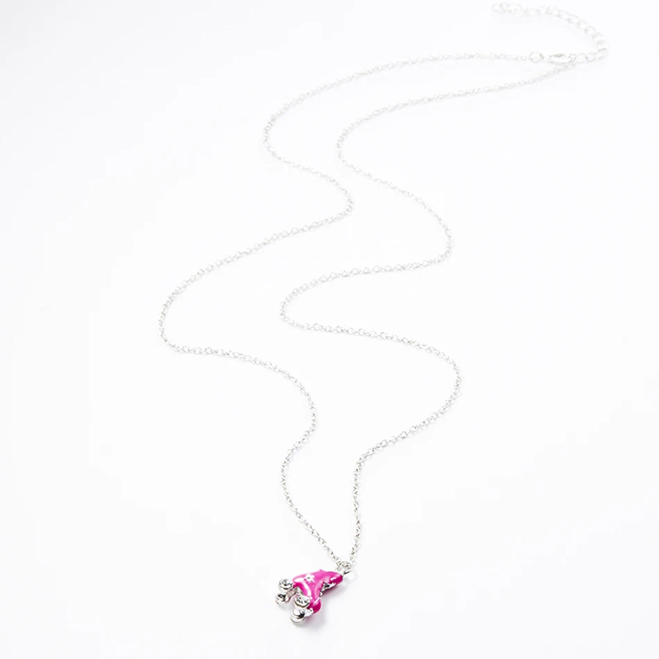 Roller Skates Shoes Pendant Necklaces Charm For DIY Making Necklace Trendy Plating white K Link Necklaces for Women NE0053
Roller Skates Shoes Pendant Necklaces Charm For DIY Making Necklace Trendy Plating white K Link Necklaces for Women NE0053