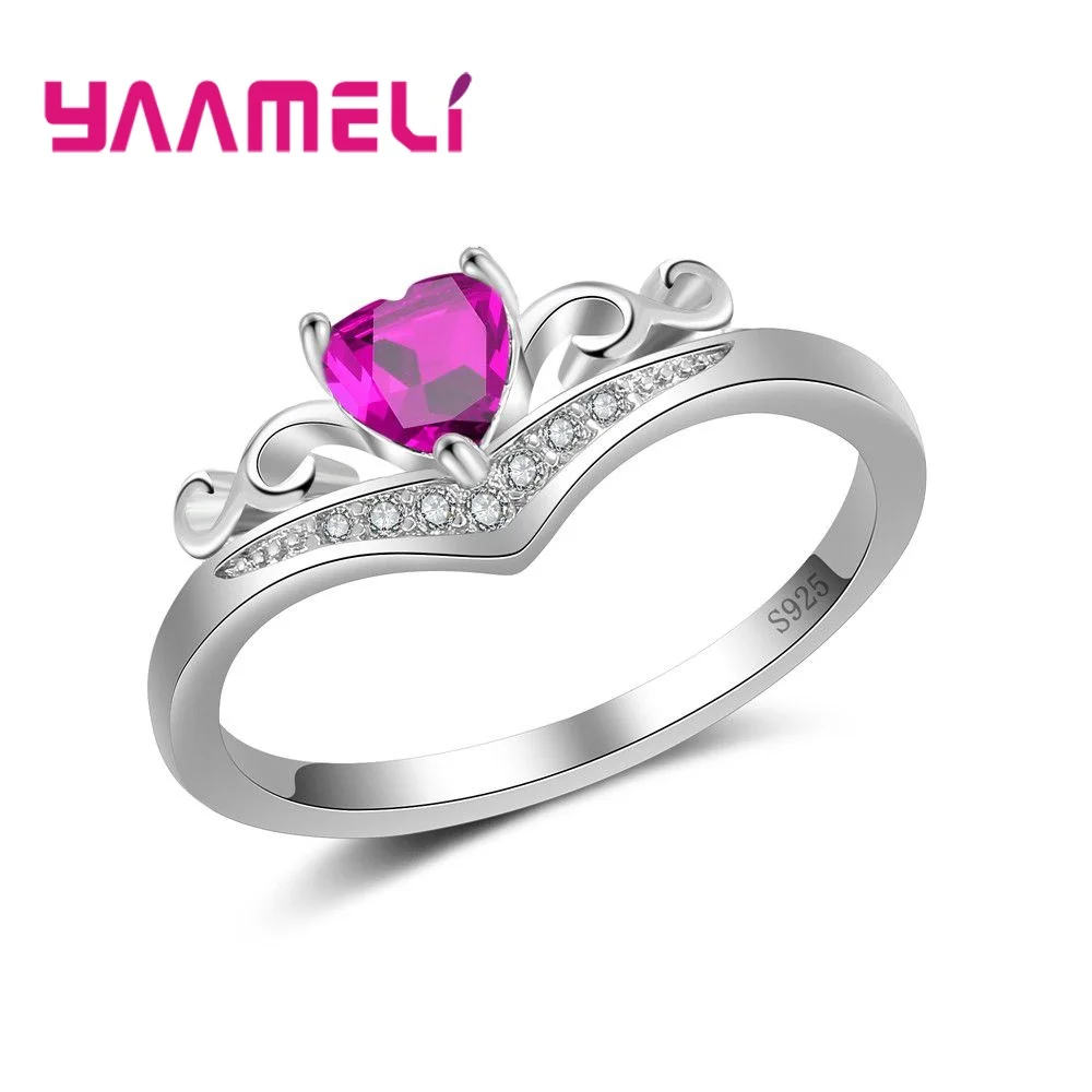 Genuine 925 Sterling Silver Pave Rose RedCZ Stone Ring Engagement Jewelry For Women Fine Party Accessories New Hot
Genuine 925 Sterling Silver Pave Rose RedCZ Stone Ring Engagement Jewelry For Women Fine Party Accessories New Hot