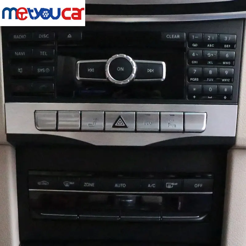 Для Mercedes W212 Benz E-Class E200 E260 E300 2014-2016 алюминиевая крышка кнопки Центрального управления отделка стайлинга автомобилей
Для Mercedes W212 Benz E-Class E200 E260 E300 2014-2016 алюминиевая крышка кнопки Центрального управления отделка стайлинга автомобилей