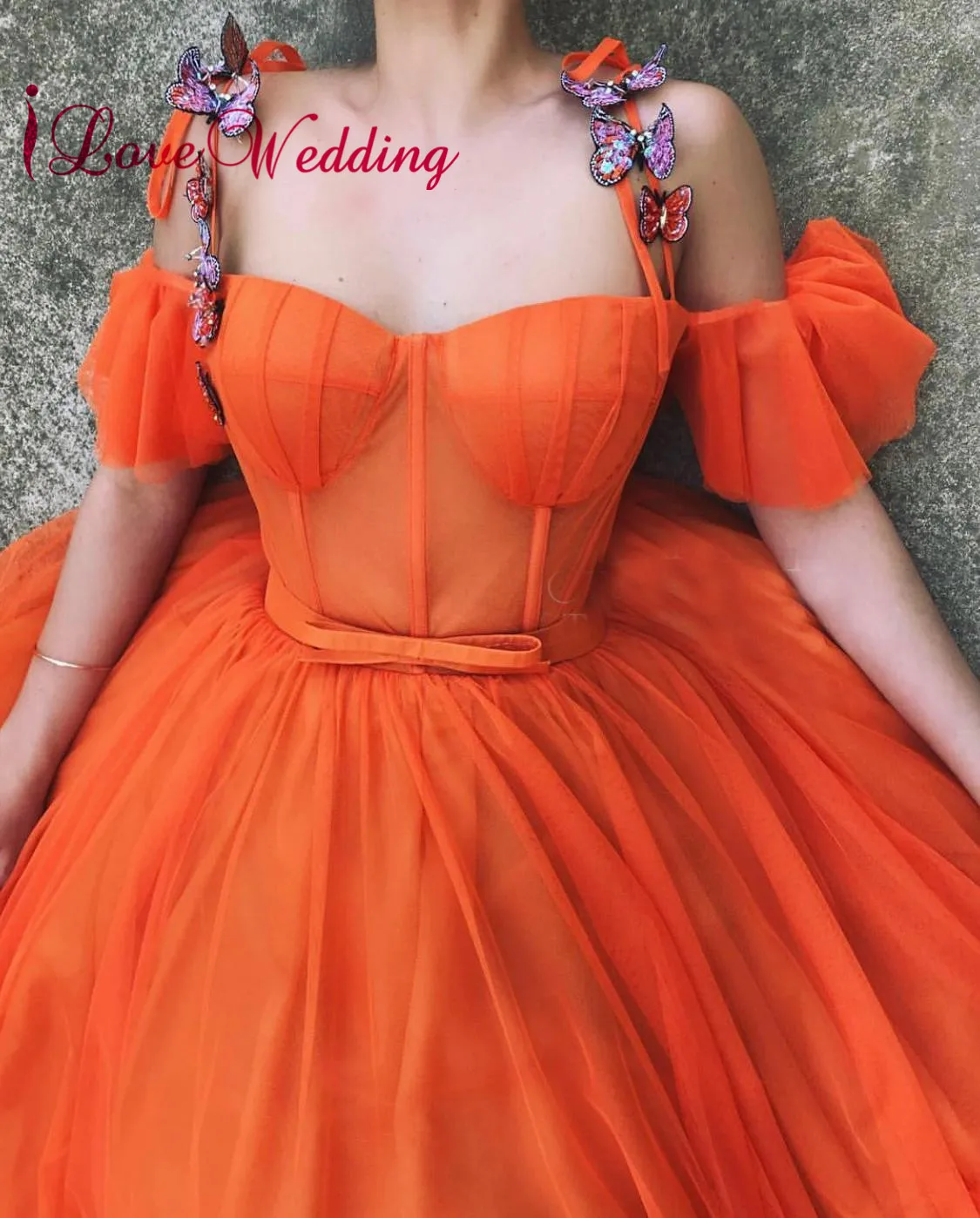 Formal Dress Strapless Orange Tulle Party Gown Custom made A Line Off the Shoulder Evening Dresses Long for Party Dress
Formal Dress Strapless Orange Tulle Party Gown Custom made A Line Off the Shoulder Evening Dresses Long for Party Dress