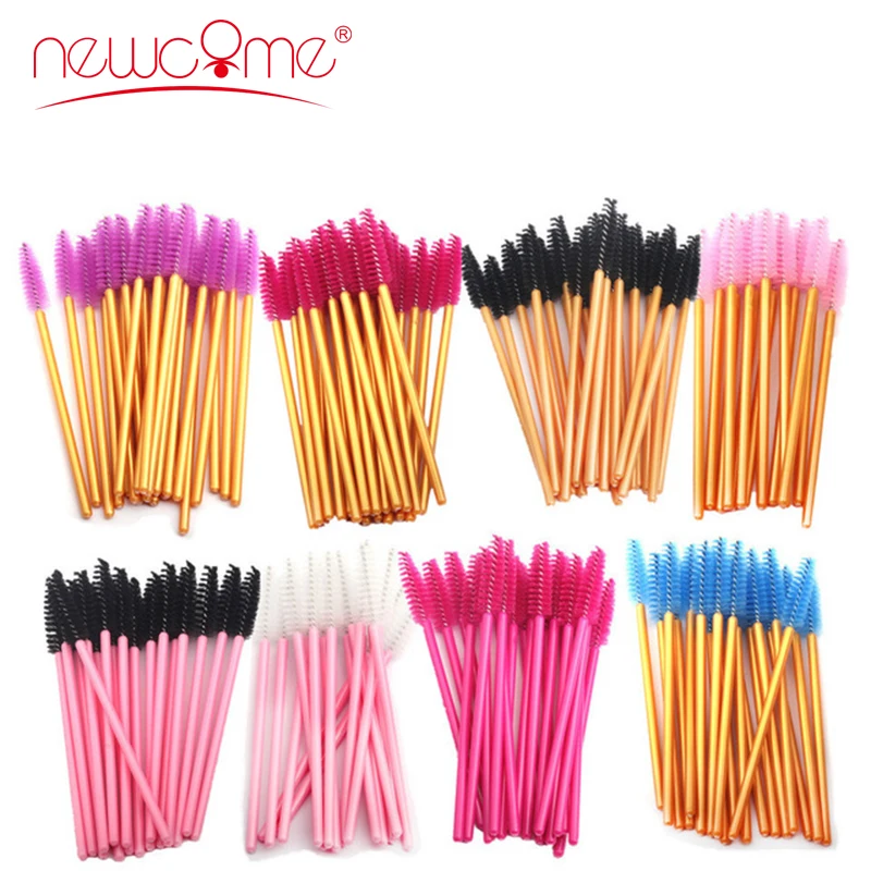 NEWCOME 50pcs One-Off Disposable Eyelash Brush Mascara Makeup Applicator Wands Eyelash Extension Makeup Brushes Make Up Brushes
NEWCOME 50pcs One-Off Disposable Eyelash Brush Mascara Makeup Applicator Wands Eyelash Extension Makeup Brushes Make Up Brushes