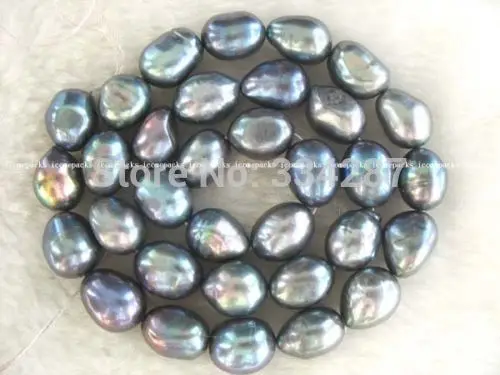 Wholesales Genuine Natural Freshwater 15.5" 9-12mm black baroque pearl Necklace Loose Beads
Wholesales Genuine Natural Freshwater 15.5" 9-12mm black baroque pearl Necklace Loose Beads