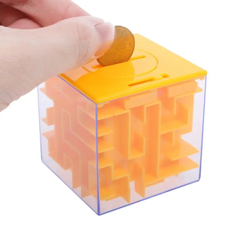 Novelty 3D Money Maze Bank Cube Puzzle Saving Coin Collection Case Box Brain Game Kids Toy Gift
Novelty 3D Money Maze Bank Cube Puzzle Saving Coin Collection Case Box Brain Game Kids Toy Gift