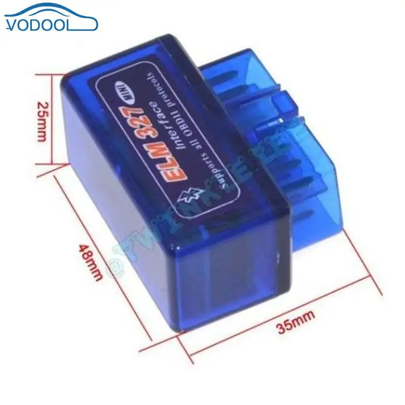 ELM327 OBD2 Car Diagnostic Interface Scanner V2.1 ELM 327 Interface OBDII Diagnostic Tool ELM-327 OBD 2 Code Reader Scanner
ELM327 OBD2 Car Diagnostic Interface Scanner V2.1 ELM 327 Interface OBDII Diagnostic Tool ELM-327 OBD 2 Code Reader Scanner