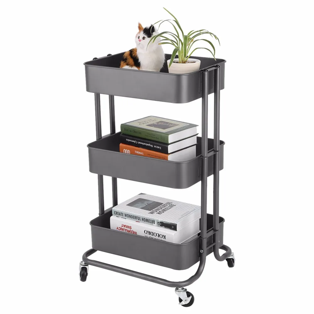 3 Tiers Height Adjustable Storage Rack Trolley Sturdy Cart Slim Rolling Trolley With Wheels for Kitchen
3 Tiers Height Adjustable Storage Rack Trolley Sturdy Cart Slim Rolling Trolley With Wheels for Kitchen