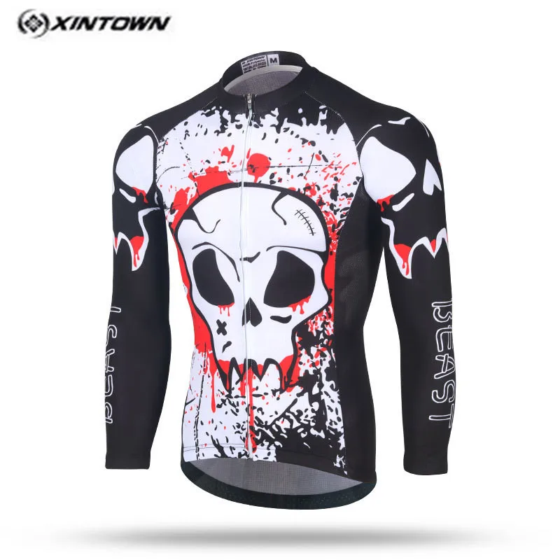 Bike Long jersey Men's Cycling jersey Bike Clothes Top MTB Clothing Ropa Ciclismo Wear Maillot Long Sleeve T-Shirts Skull White
Bike Long jersey Men's Cycling jersey Bike Clothes Top MTB Clothing Ropa Ciclismo Wear Maillot Long Sleeve T-Shirts Skull White
