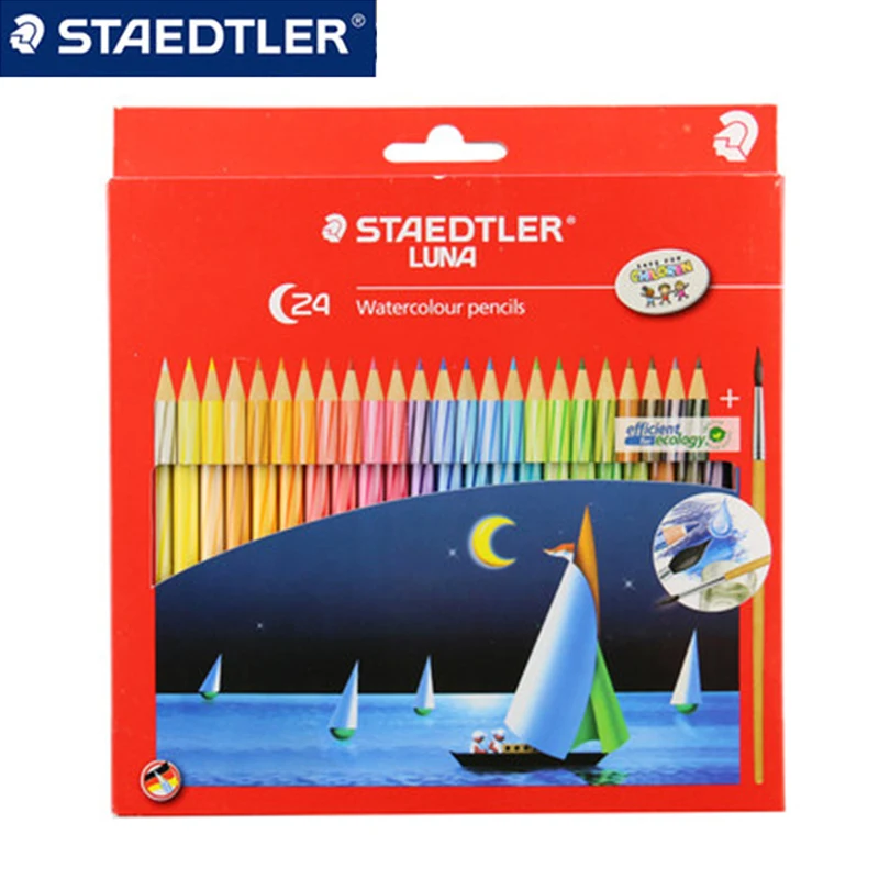 STAEDTLER водорастворимые цветные карандаши, набор акварельных карандашей для рисования, школьные канцелярские принадлежности, канцелярские т...
STAEDTLER водорастворимые цветные карандаши, набор акварельных карандашей для рисования, школьные канцелярские принадлежности, канцелярские т...