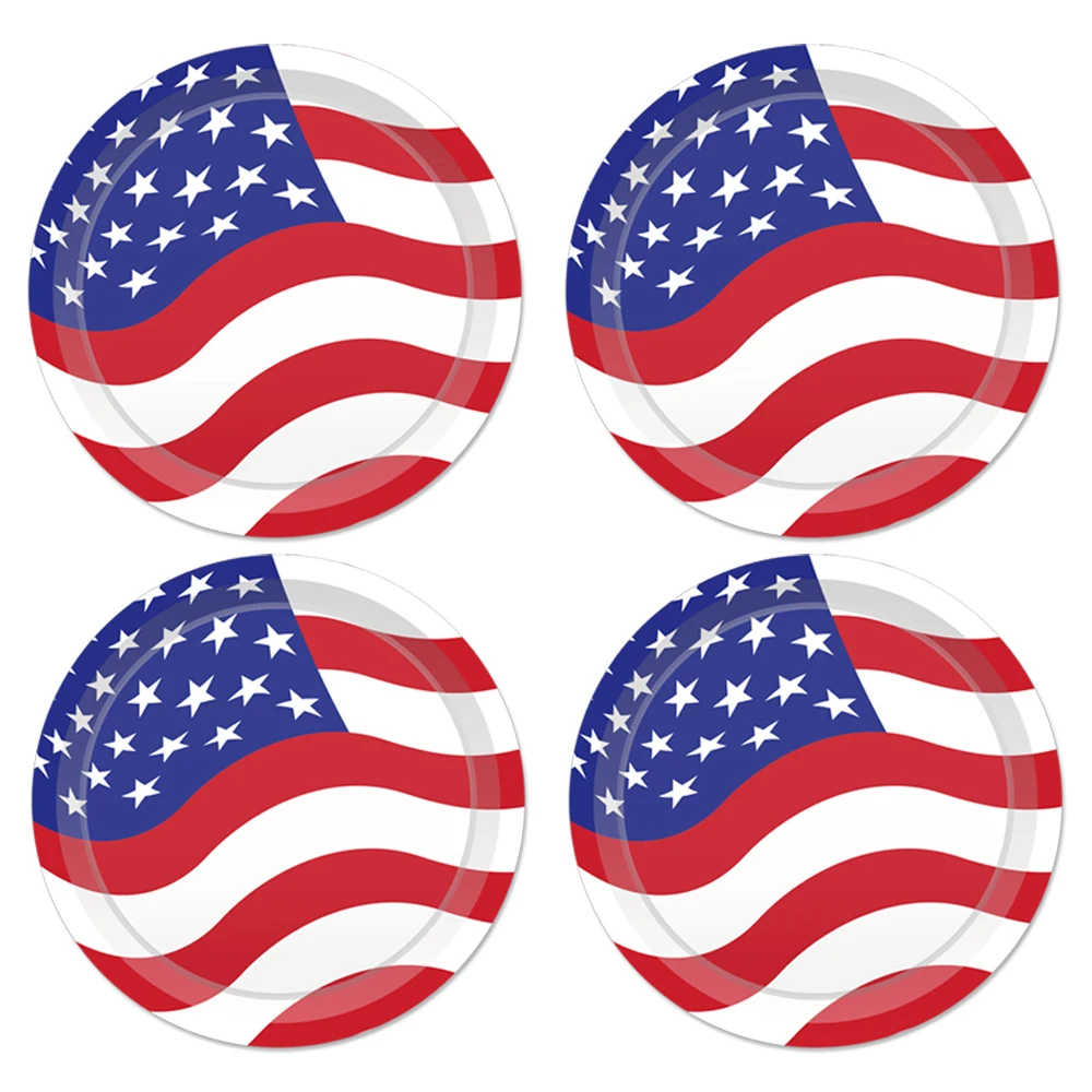 24pcs July 4th American National Day Party Decorations Disposable Plates Tableware United State National Flag Party Supplies
24pcs July 4th American National Day Party Decorations Disposable Plates Tableware United State National Flag Party Supplies