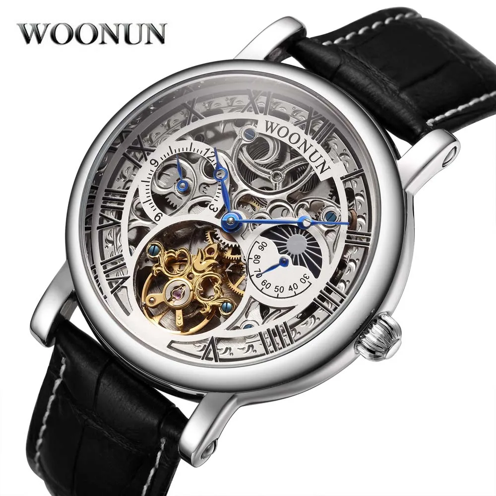 2020 New Mens Skeleton Watches Top Brand Luxury Automatic Mechanical Tourbillon Watch Men Luxury High-Grade Watch Moon Phase
2020 New Mens Skeleton Watches Top Brand Luxury Automatic Mechanical Tourbillon Watch Men Luxury High-Grade Watch Moon Phase