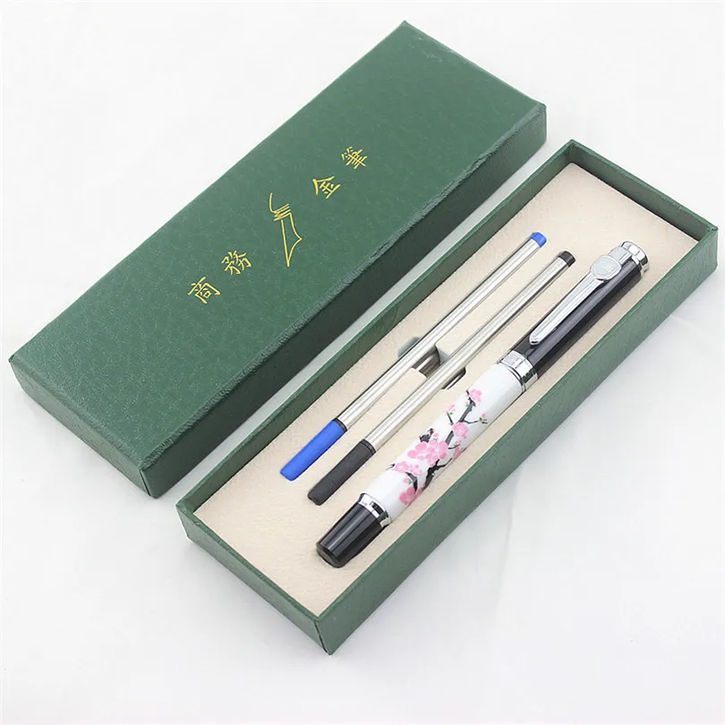 Creative ceramics Plum blossom Metal Ballpoint Pen Gift box case Ballpoint Pen metal pen stationery jinhao rollerball pen
Creative ceramics Plum blossom Metal Ballpoint Pen Gift box case Ballpoint Pen metal pen stationery jinhao rollerball pen
