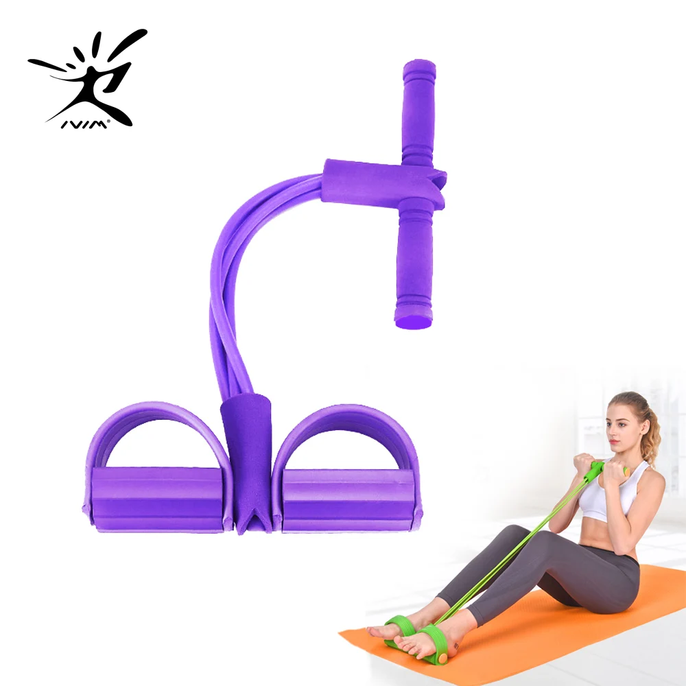 Fitness Gum 4 Tube Resistance Bands Latex Pedal Exerciser Sit-up Pull Rope Expander Elastic Bands Yoga equipment Pilates Workout
Fitness Gum 4 Tube Resistance Bands Latex Pedal Exerciser Sit-up Pull Rope Expander Elastic Bands Yoga equipment Pilates Workout