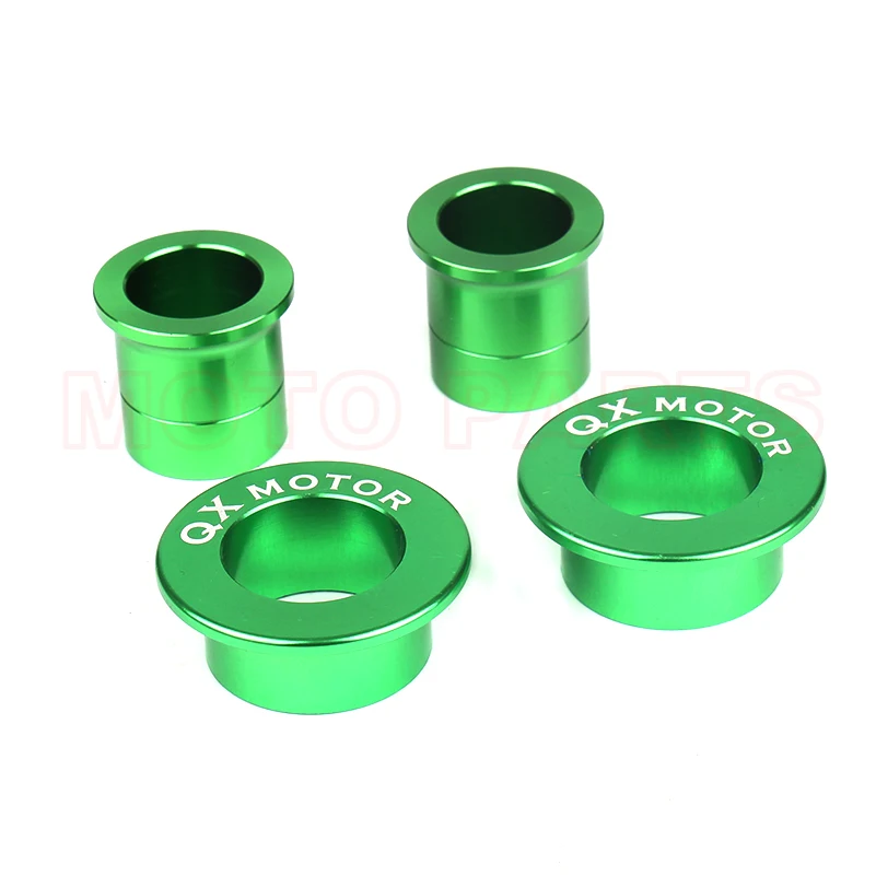 CNC Billet Aluminum Front & Rear Wheel Hub Spacers Fit KX125 KX250 KXF250 KXF450 Motorcycle Motorcross Dirt Bike Off Road
CNC Billet Aluminum Front & Rear Wheel Hub Spacers Fit KX125 KX250 KXF250 KXF450 Motorcycle Motorcross Dirt Bike Off Road