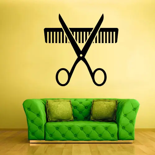 New arrival Wall Decal Vinyl Sticker Decals Scissors Brush comb Hair Salon Decal Girl
New arrival Wall Decal Vinyl Sticker Decals Scissors Brush comb Hair Salon Decal Girl