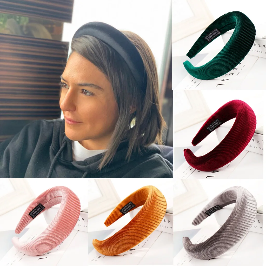 Large Women Headwear Girls Headpiece Hair Accessories Velvet Headband for Women Thick Retro Royal Hairband Ladies
Large Women Headwear Girls Headpiece Hair Accessories Velvet Headband for Women Thick Retro Royal Hairband Ladies