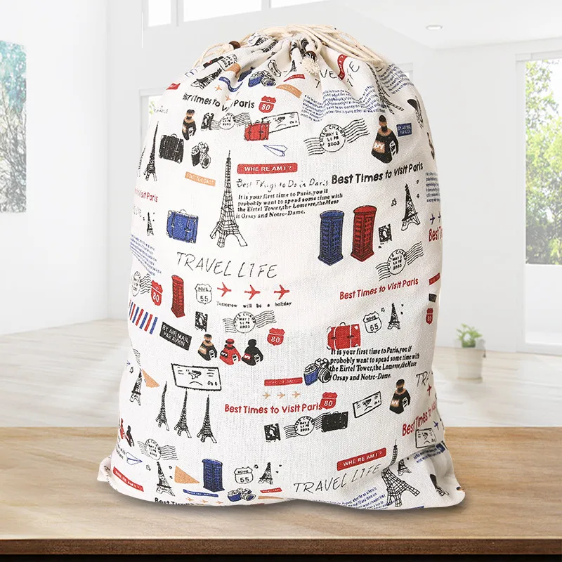 YILE Cotton Linen Drawstring Multi-purpose Home Organizer Bag Shoes Bag Bunny Flower 8201e
YILE Cotton Linen Drawstring Multi-purpose Home Organizer Bag Shoes Bag Bunny Flower 8201e