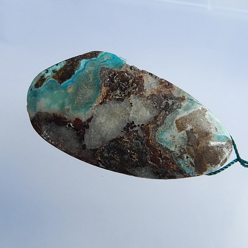 Hotsell Natural Stone Hemimorphite Necklace Pendant 59x32x18mm 37.55g Semiprecious Stone Fashion Jewelry Accessory
Hotsell Natural Stone Hemimorphite Necklace Pendant 59x32x18mm 37.55g Semiprecious Stone Fashion Jewelry Accessory