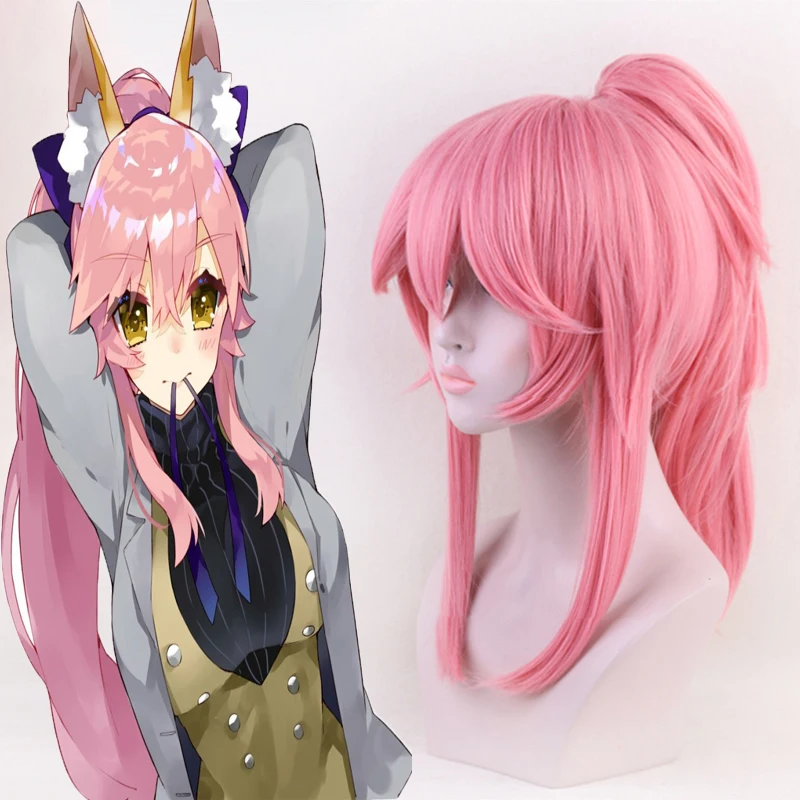 Game Fate Grand Order Cosplay Wigs Tamamo no Mae Cosplay Hair Wig Heat Resistant Synthetic Wig Halloween Party Fate Extra Wigs
Game Fate Grand Order Cosplay Wigs Tamamo no Mae Cosplay Hair Wig Heat Resistant Synthetic Wig Halloween Party Fate Extra Wigs