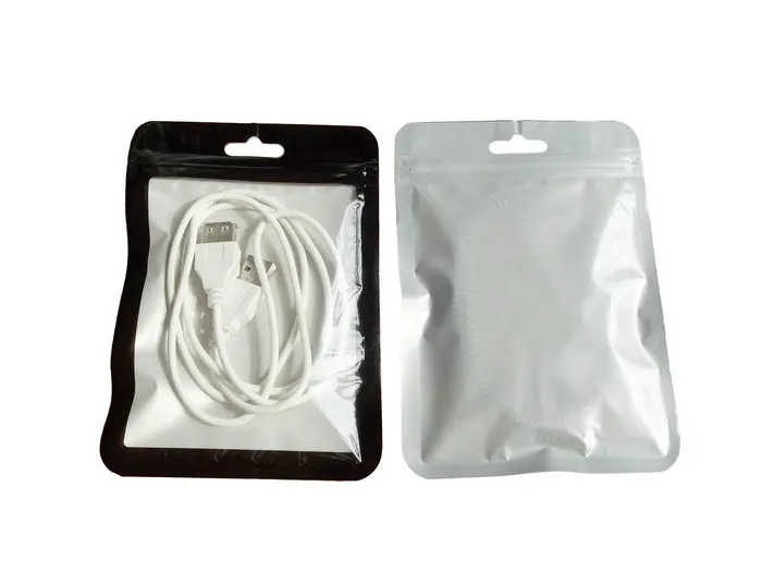 100 шт. 10 5 см * 15 прозрачная белая пластиковая черная рамка Розничная упаковочная