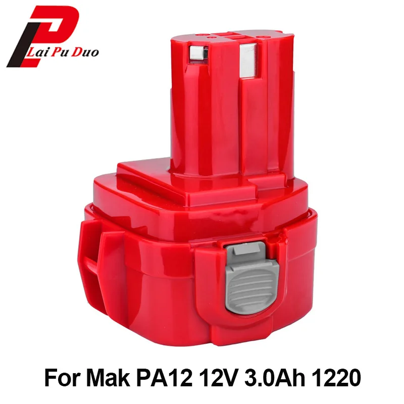 NI-MH 3.0Ah 12V Power Tool Replacement Battery for Makita Drill 192698-2 1220 193157-5 192598-2 4013D 5093D 193681-6 1201
NI-MH 3.0Ah 12V Power Tool Replacement Battery for Makita Drill 192698-2 1220 193157-5 192598-2 4013D 5093D 193681-6 1201