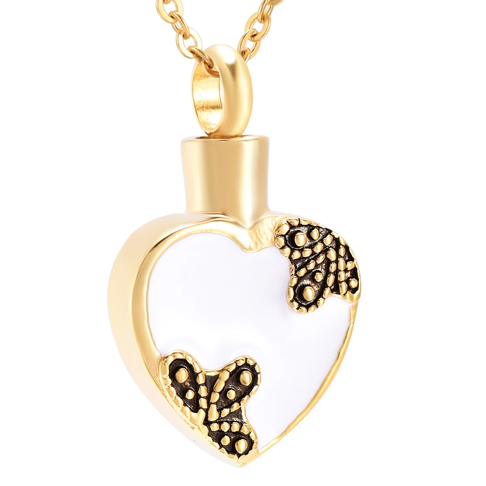 IJD10015 Newest Cremation Flower Heart Stainless Steel Ashes Holder Women`s Chain Pendant Keepsake Urn Necklace Jewelry Locket
IJD10015 Newest Cremation Flower Heart Stainless Steel Ashes Holder Women`s Chain Pendant Keepsake Urn Necklace Jewelry Locket